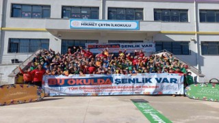 Okulda Şenlik Var projesi sporla farkındalık oluşturuyor