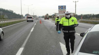 Orduda trafikte hataya yer yok