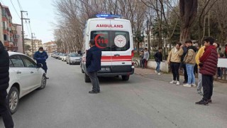 Otomobilin çarptığı çocuk ölümden döndü