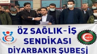 Öz Sağlık İş Sendikası Diyarbakır Şube Başkanı Aküzümden DİSKin iddialarına sert tepki