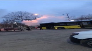 Pendikte İETT otobüsünde yangın paniği: Yolcular tahliye edildi
