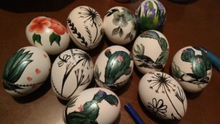Pursaklarda yumurta kabukları sanat eserine dönüşüyor