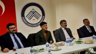 Rektör Çiftçiden ÇAKÜnün SKS personeline tebrik ziyareti
