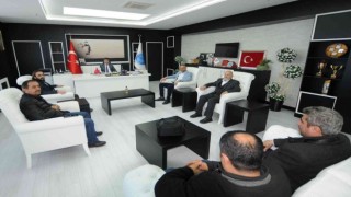 Rektör Karacoşkuna ziyaretler sürüyor