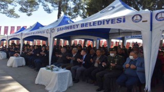 Şahinbey, şehit edilişinin 102. Yılı dönümünde mezarı başında anıldı