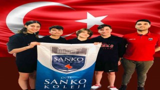 SANKO Okullarının dört öğrencisi yüzme milli takımına seçildi