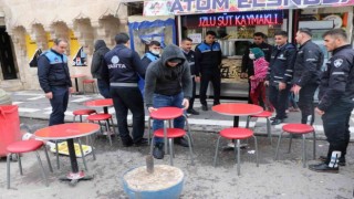 Şanlıurfada kaldırım işgali denetimi