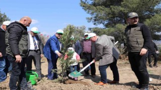 Şehit Yaşar Cinbaş Hatıra Ormanı Kırkağaçta törenle açıldı