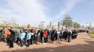 Şehitkamil Vadi Parkta sağlığa adım attılar