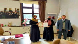 Simavda hafız öğrencilere belgeleri teslim edildi