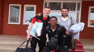 Sivasspor kafilesi Giresuna gitti