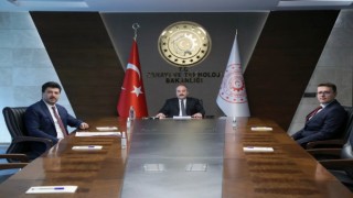 SUBÜ Rektörü Sarıbıyık, Bakan Varank ile bir araya geldi