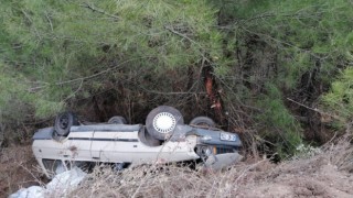 Tavşanlıda trafik kazası: 1 yaralı