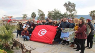 Tunuslu Deniz Koruma ekibi Muğlada