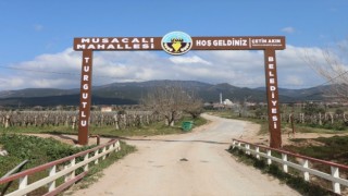 Turgutlu Belediyesinden 5 kırsal mahalleye hoş geldin tabelası