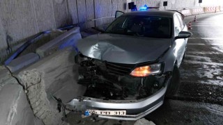 Ucube alt geçitte yine kaza: 1'i bebek 2 yaralı
