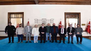 Vali Kızılkaya basın mensuplarını makamında ağırladı