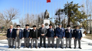 Vali Seymenoğlu gazilerle bir araya geldi