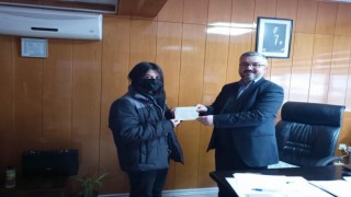 Yarışmada dereceye giren öğrenciler ödüllendirildi