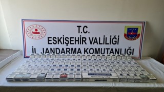 Yolcu otobüsüyle taşınan kaçak sigaralar jandarma ekiplerince ele geçirildi