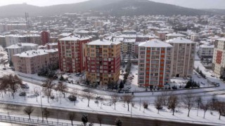 Yozgatta kar yağışı ve soğuk hava etkisini sürdürüyor