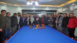 Yüksekovada bilardo turnuvası
