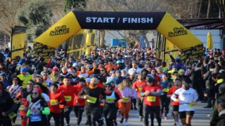 Yüzlerce sporcu dünya mirasını koşarak keşfetti