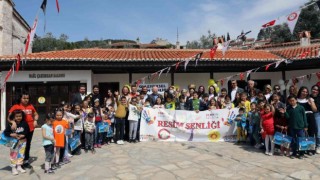 “23 Nisan Ulusal Egemenlik ve Çocuk Bayramı” resim şenliği