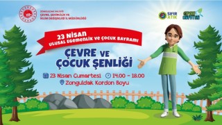 23 Nisanda çocuklara özel çevre şenliği
