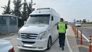 32 sürücüye, 23 bin lira ceza kesildi