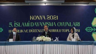 5. İslami Dayanışma Oyunları öncesi düzenlenen toplantıya Bakan Kasapoğlu başkanlık etti