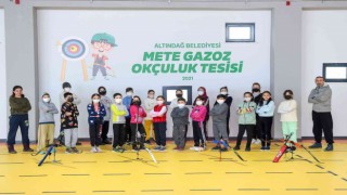 500 Altındağlı çocuk okçuluk kursunda