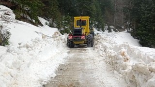 Abant-Samandere yolu trafiğe açıldı