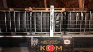 Adanada 8 bin 200 litre kaçak akaryakıt ele geçirildi