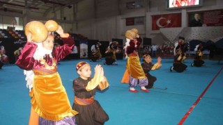 Adıyamanda, halk oyunları müsabakaları düzenlendi