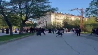 Adıyamanda iki grup arasında taşlı sopalı kavga: 1 yaralı