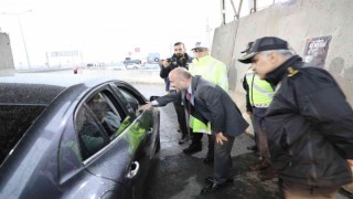 Ağrıda bayram öncesi trafik denetimi yapıldı