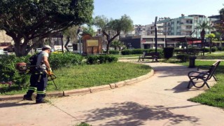 Akdenizin park ve yeşil alanları yenileniyor