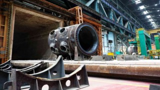 Akkuyu NGSnin reaktör üstyarı kabı Atommash tarafından üretildi