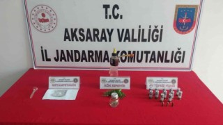 Aksaray jandarmadan uyuşturucu operasyonu