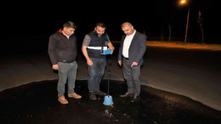 Akustik dinleme ekiplerinden fiziki kaçakların tespiti için gece çalışması