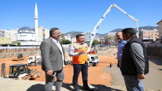 Alanya Cuma Pazarına yapılan çalışmalar gününde hizmete girecek