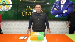 Alanyaspor, Başkan Çavuşoğlunun doğum gününü kutladı