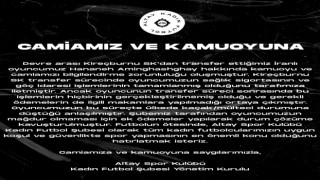 Altayın İranlı kadın futbolcusu kaçak/mülteci durumuna düştü