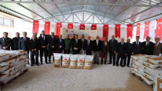 Amasya Valiliğinden soya üretimine destek: Çiftçilere 17 bin kilo soya tohumu dağıtıldı