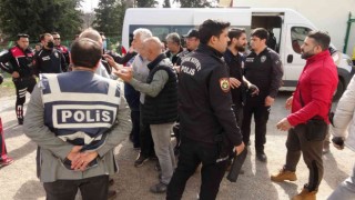 Amatör maçta ortalık savaş alanına döndü