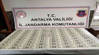 Antalyada sahte dolar operasyonu: 2 gözaltı