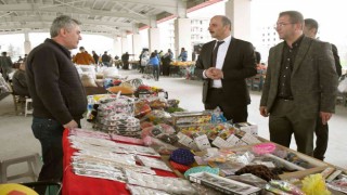 Arabanın ilk kapalı semt pazar yeri hizmete girdi