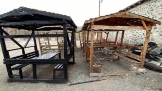 Ardahan Belediyesinden parklarda yenileme çalışması