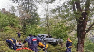 Artvinde trafik kazası: 1 ölü, 3 yaralı